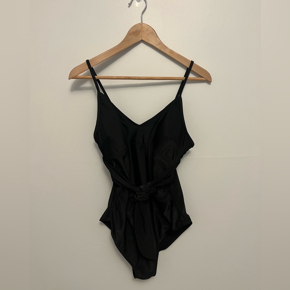 Black Maternity Bathing Suit